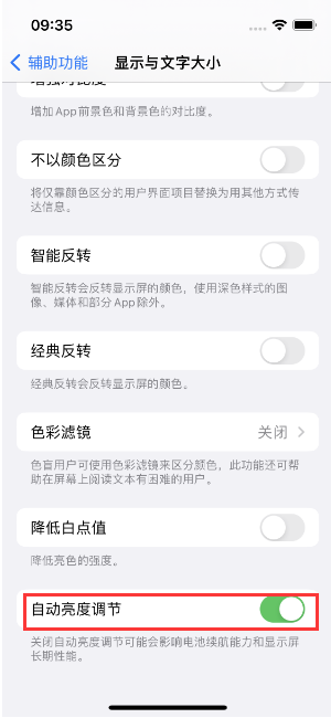 北安苹果15维修店分享iPhone 15 Pro系列屏幕亮度 