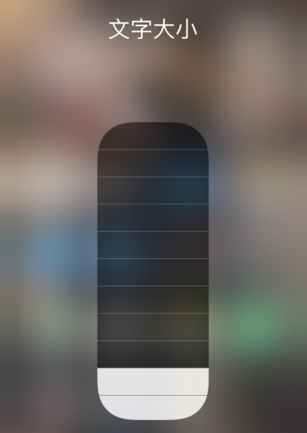 北安苹果手机维修分享小技巧：在 iPhone 控制中心快速调节字体大小 
