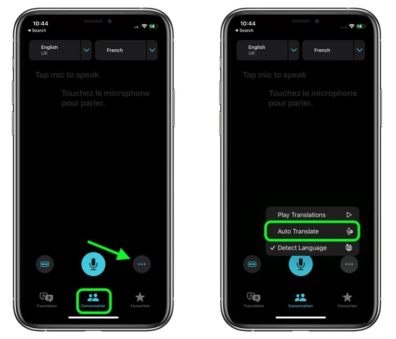 北安苹果手机维修分享iOS 15 “翻译” App 新改进 