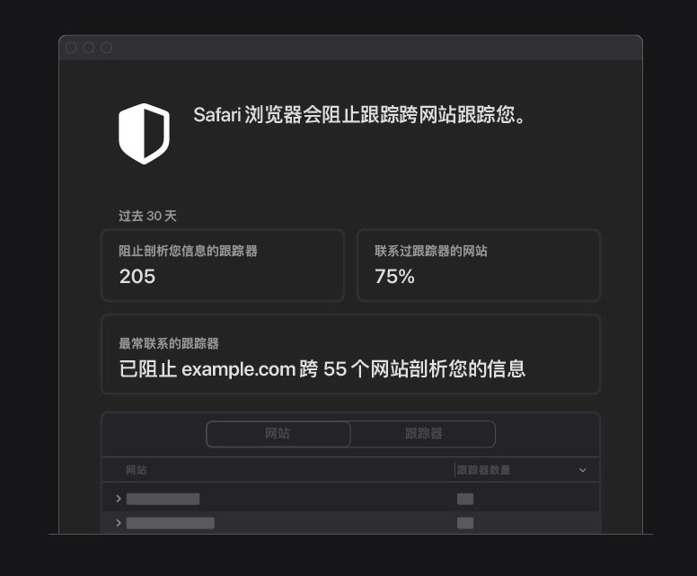 北安苹果手机维修分享如何在 Safari 浏览器中查看和打开隐私报告 